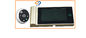 160 Degree Door Peephole Viewer Camera / Smart Digital Door Viewer 18650 Lithium Battery